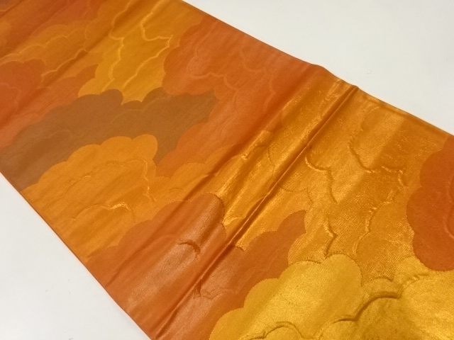 JAPANESE FUKURO OBI / WOVEN CLOUD